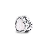 925 Silver DIY Beads Family Tree Heart Charm