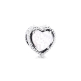 925 Silver DIY Beads Family Tree Heart Charm
