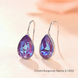 Austria Crystal Water Drop Earrings Wedding Party Jewelry