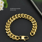 Cuba Titanium Steel Colorfast Bracelet