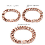 Cuba Titanium Steel Colorfast Bracelet