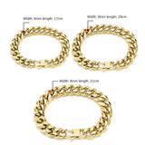 Cuba Titanium Steel Colorfast Bracelet