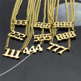 Cuban Chain Birth Year Necklace For Women Stainless Steel Choker