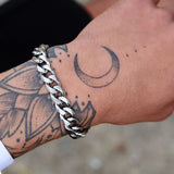 Cuban Chain Bracelet 5mm Stainless Steel Men Women Party