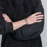 Men's Cuban Chain Bracelet Stainless Steel Never Fade