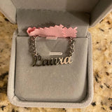 Cuban Chain Name Necklace Pendant Jewelry Personalized Stainless Steel