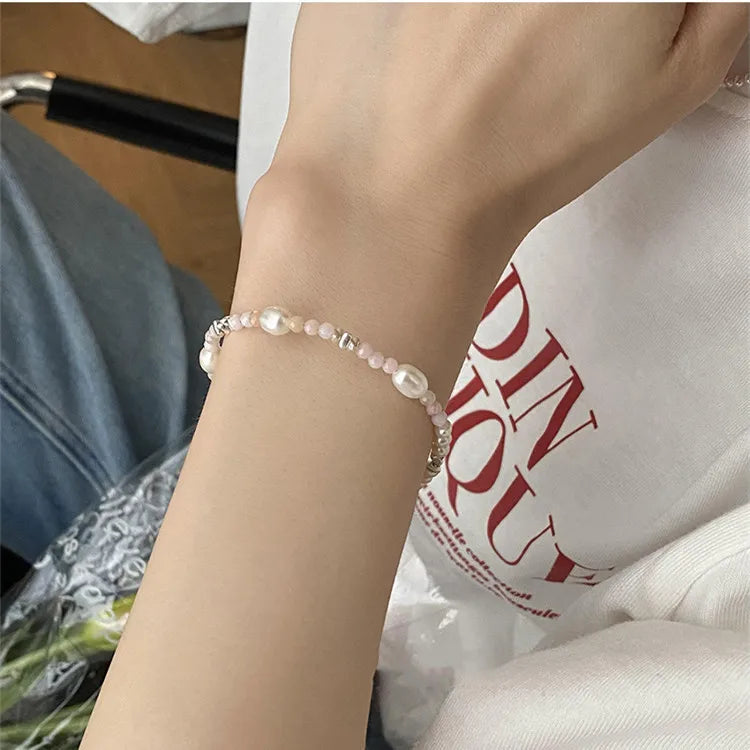 Cuban Chain Silver Plated Bracelet for Women