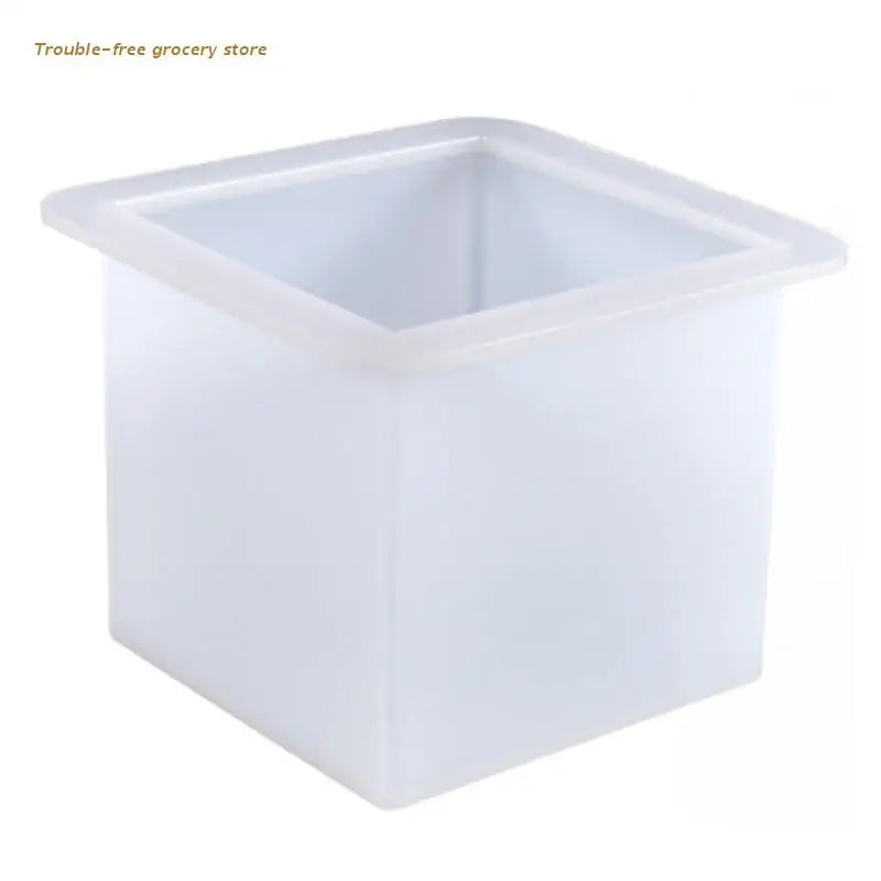 Cube Specimen Tabletop Ornaments Epoxy Resin Mold DIY Decoration Silicone Mould