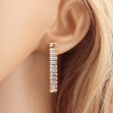 Cubic Zircon Choker Necklace Crystal Chain Goth Jewelry Collares