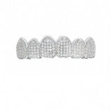 Hip Hop Fangs Teeth Grillz Top & Bottom Grills Dental Mouth Punk Teeth Caps