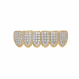 Hip Hop Fangs Teeth Grillz Top & Bottom Grills Dental Mouth Punk Teeth Caps