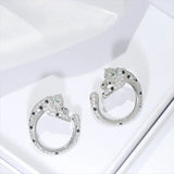 Leopard Stud Earring for Women Girl Party Jewelry Birthday Gift