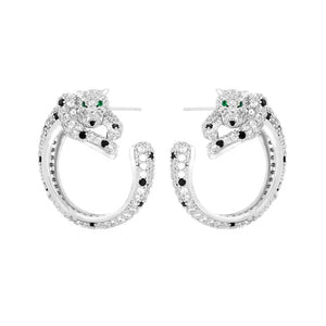 Leopard Stud Earring for Women Girl Party Jewelry Birthday Gift