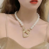 Love Shaped Buckle Clasp Necklace Bracelet Jewelry DIY