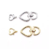 Love Shaped Buckle Clasp Necklace Bracelet Jewelry DIY