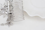 CZ Hair Comb Flower Clip Wedding Hair Accessories