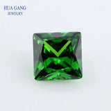 Princess Cut Multicolor CZ Stones 2x2~14x14mm AAAAA