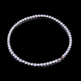 Crystal Rhinestone Tennis Necklace for Women