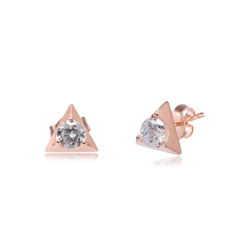 Cubic Zirconia Pramit Silver Earrings