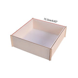 Cuboid Cube Heart Bookend Mold Epoxy Glue Silicone Mold Ornament Decor