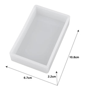 Cube Mold Epoxy Resin Silicone DIY Jewelry Pendant Mold Square Rectangular