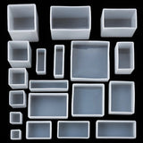 Cube Resin Mold Crystal Epoxy Silicone Mold Diy Jewelry Pendant Tools