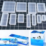 Cube Resin Mold Crystal Epoxy Silicone Mold Diy Jewelry Pendant Tools