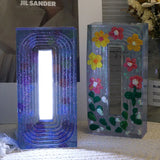 Cuboid Night Light Epoxy Resin Mold DIY Crafts Casting Tools