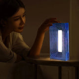 Cuboid Night Light Crystal Epoxy Resin Mold DIY Crafts