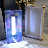 Cuboid Night Light Epoxy Resin Mold DIY Crafts Casting Tools