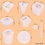Silicone Crystal Epoxy Mold Pendant Casting Mould