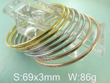 Stainless Steel Bracelets & Bangles For Women Girl Costume Jewelry