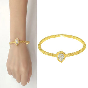 Crystal Bracelet & Bangles Love African Jewelry Dubai Copper Metal