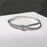 Roman Numerals Cuff Bangle Stainless Steel Bracelet