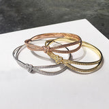 Roman Numerals Cuff Bangle Stainless Steel Bracelet