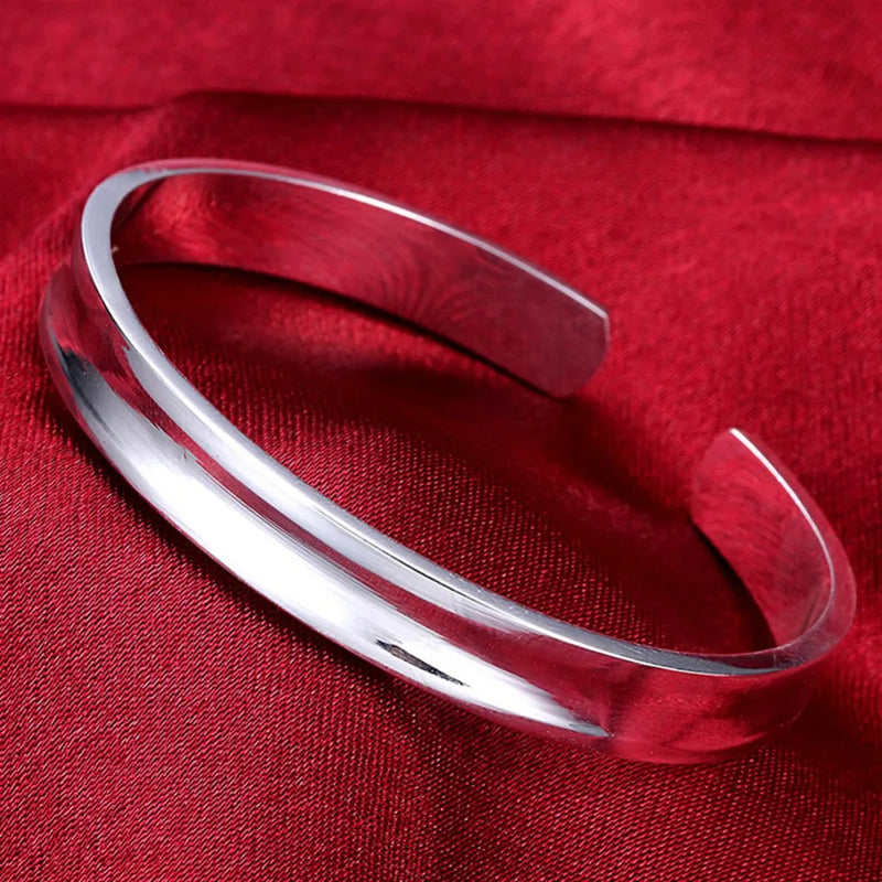 925 Silver Cuff Bracelet for Women