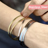 Stainless Steel Cuff Bracelet Bangle for Women