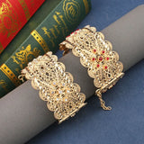 Algeria Wedding Jewelry Women Cutout Bridal Bracelet