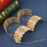 Algeria Wedding Jewelry Women Cutout Bridal Bracelet