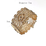Algeria Wedding Jewelry Women Cutout Bridal Bracelet