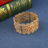 Algeria Wedding Jewelry Women Cutout Bridal Bracelet