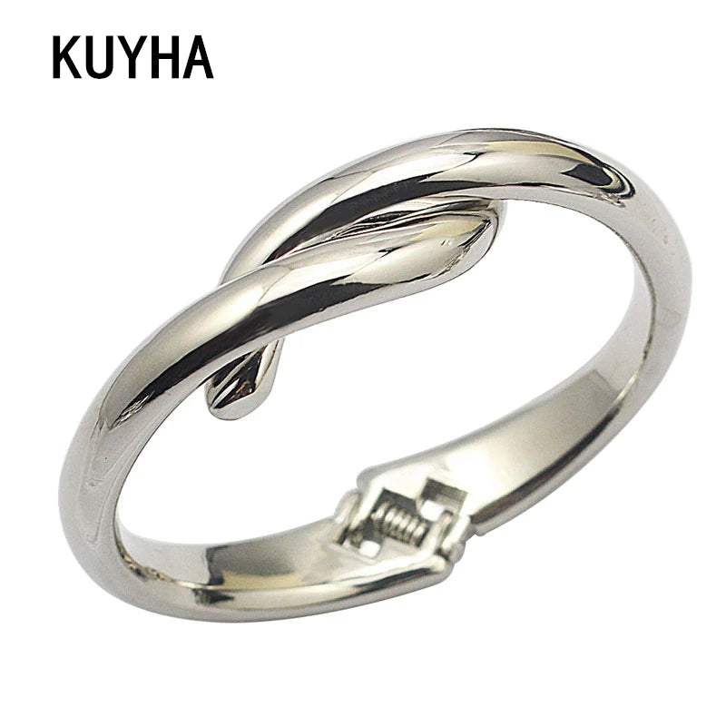 Cuff Bracelets Bangle Wristband Stainless Steel Bracelet Women
