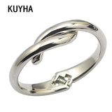 Cuff Bracelets Bangle Wristband Stainless Steel Bracelet Women