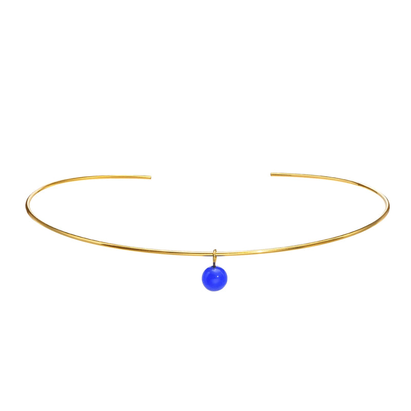 Cuff Necklace, Stainless Steel Torques Choker Jewelry