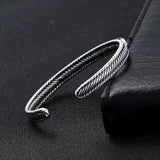 Ancient Silver Plated Buddha Bracelet Women Vintage