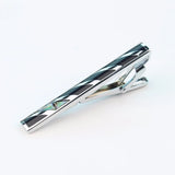 Men's Stainless Steel Cufflinks & Tie Clip Set