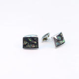 Men's Stainless Steel Cufflinks & Tie Clip Set