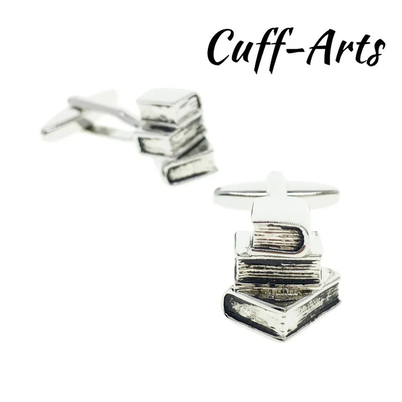 Mens Books Cufflinks Novelty High Mens Cufflinks for Men Shirt Cuff links