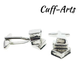 Mens Books Cufflinks Novelty High Mens Cufflinks for Men Shirt Cuff links