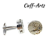 Cuffarts Cufflinks Watch Movement Cufflinks Hot Men Cuff Links Jewelry